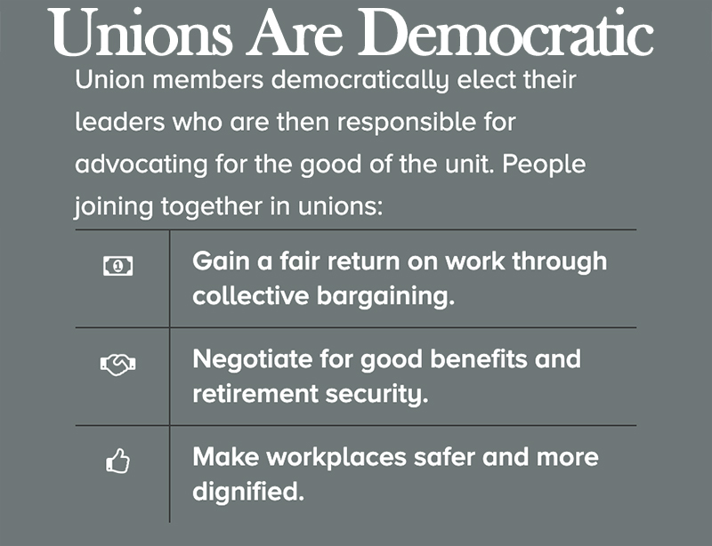 Unions Are Democratic
